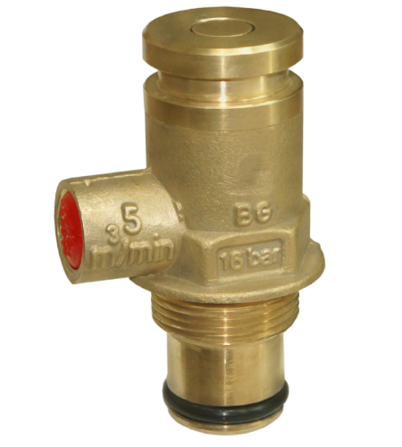 27 Mm Snap Type Scsr Valve With
Dust Protect For Composite Cylinder